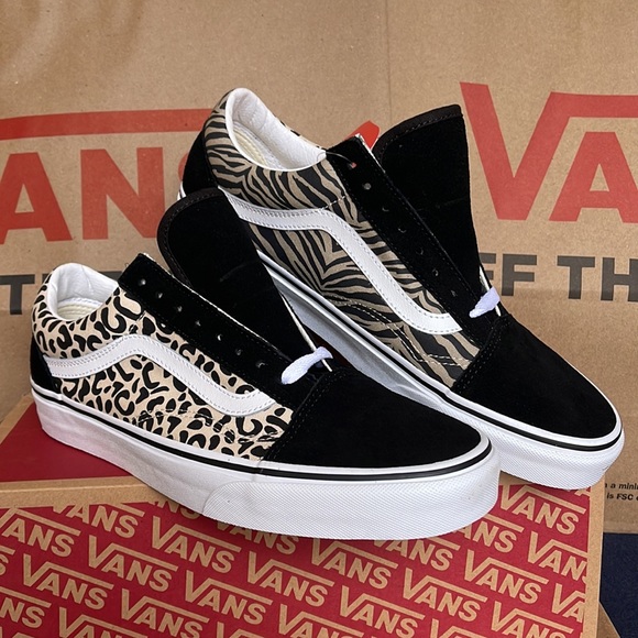 Vans Old Skool Safari Multi Mix/True White mens - Picture 5 of 16